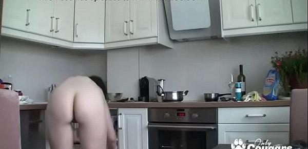  Young Amateur Cooks Dinner Totally Naked